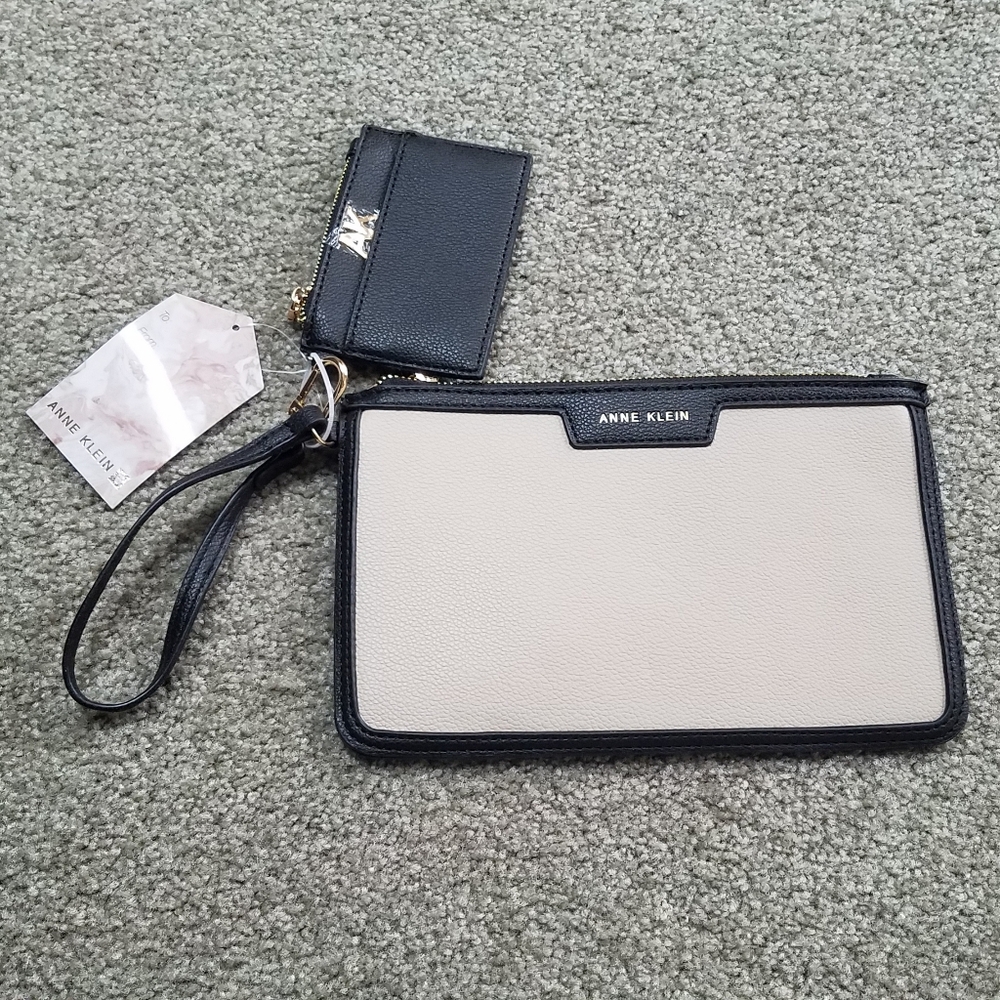 Anne Klein clutch/card wallet NWT